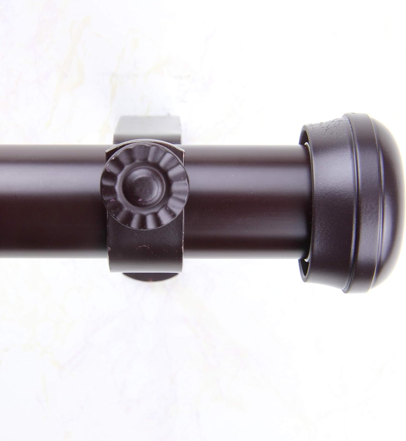 Rod Desyne 1" Rosen Curtain Rod, 28-48 inch, Light Gold