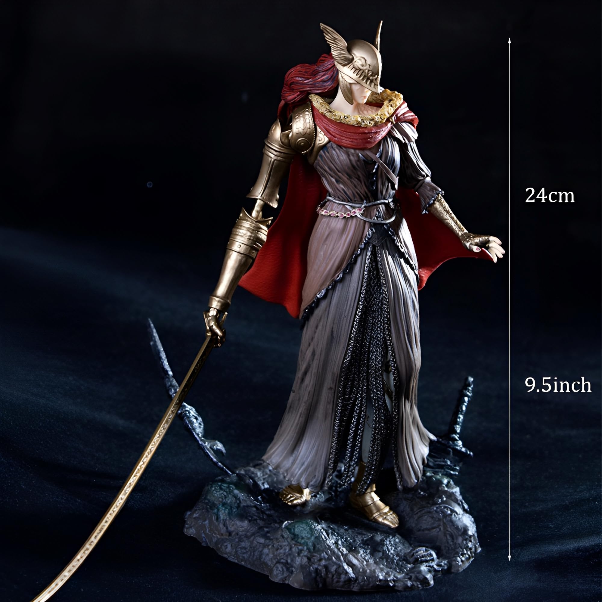 Figura De Malenia, Altura: 24 Cm, Figuras De PVC, Colección para Amantes De Los Videojuegos, Adorno para El Hogar
