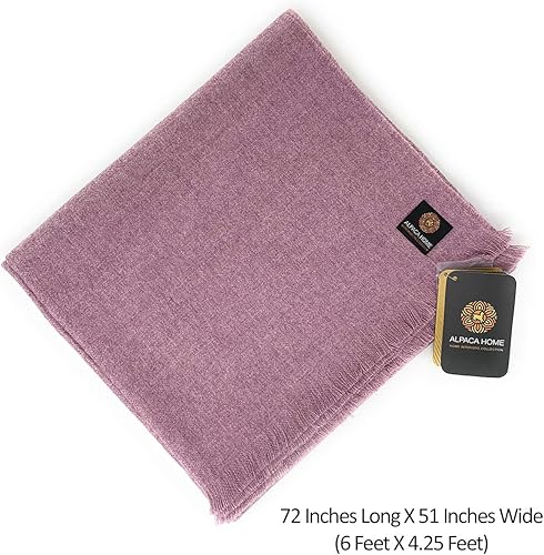 Miniatura 2 de Liam Manta de alpaca para bebé, 4 estaciones, 100% lana de alpaca bebé, 6 pies de largo x 4.25 pies de ancho, hipoalergénica, suave y totalmente