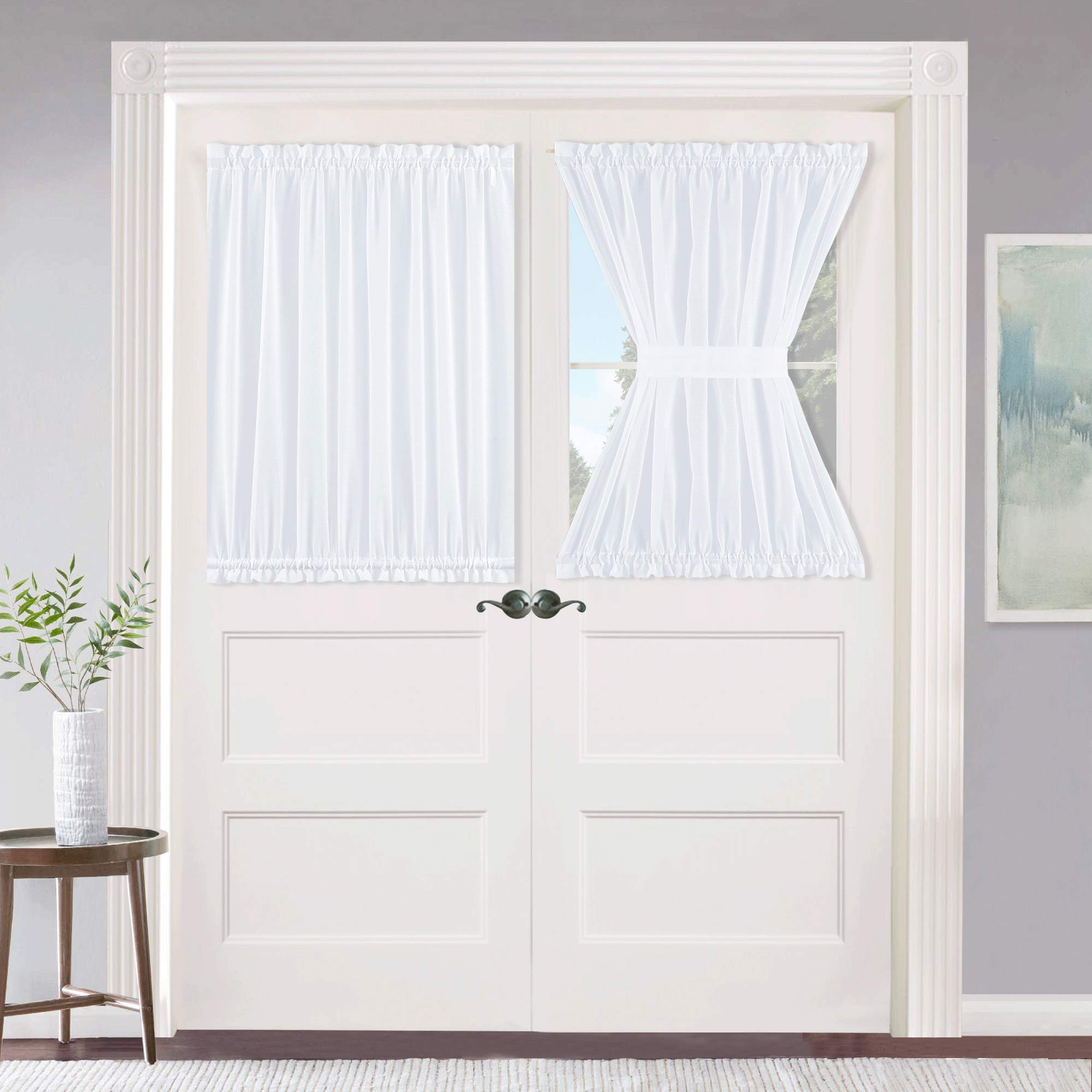 Rod Pocket Door Curtains Curtains & Drapes
