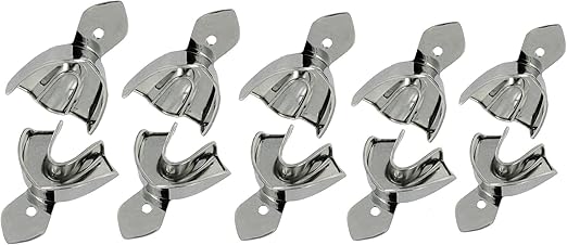 10 abdruckloffel edelstahl alle grossen glatt nicht perforiert mit rim lock amazon de gewerbe industrie wissenschaft