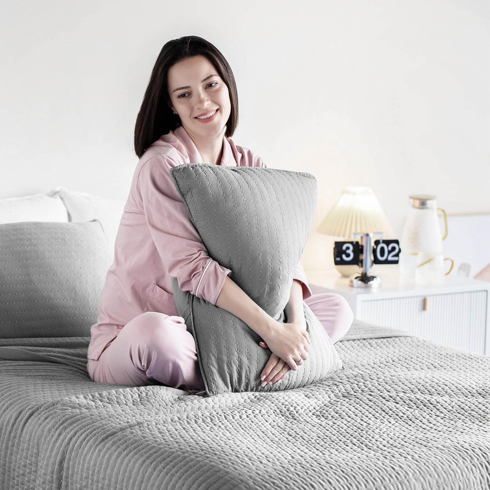 Amazon｜KASENTEX キルト寝具カバーセット 洗濯機洗い可 ウルトラ