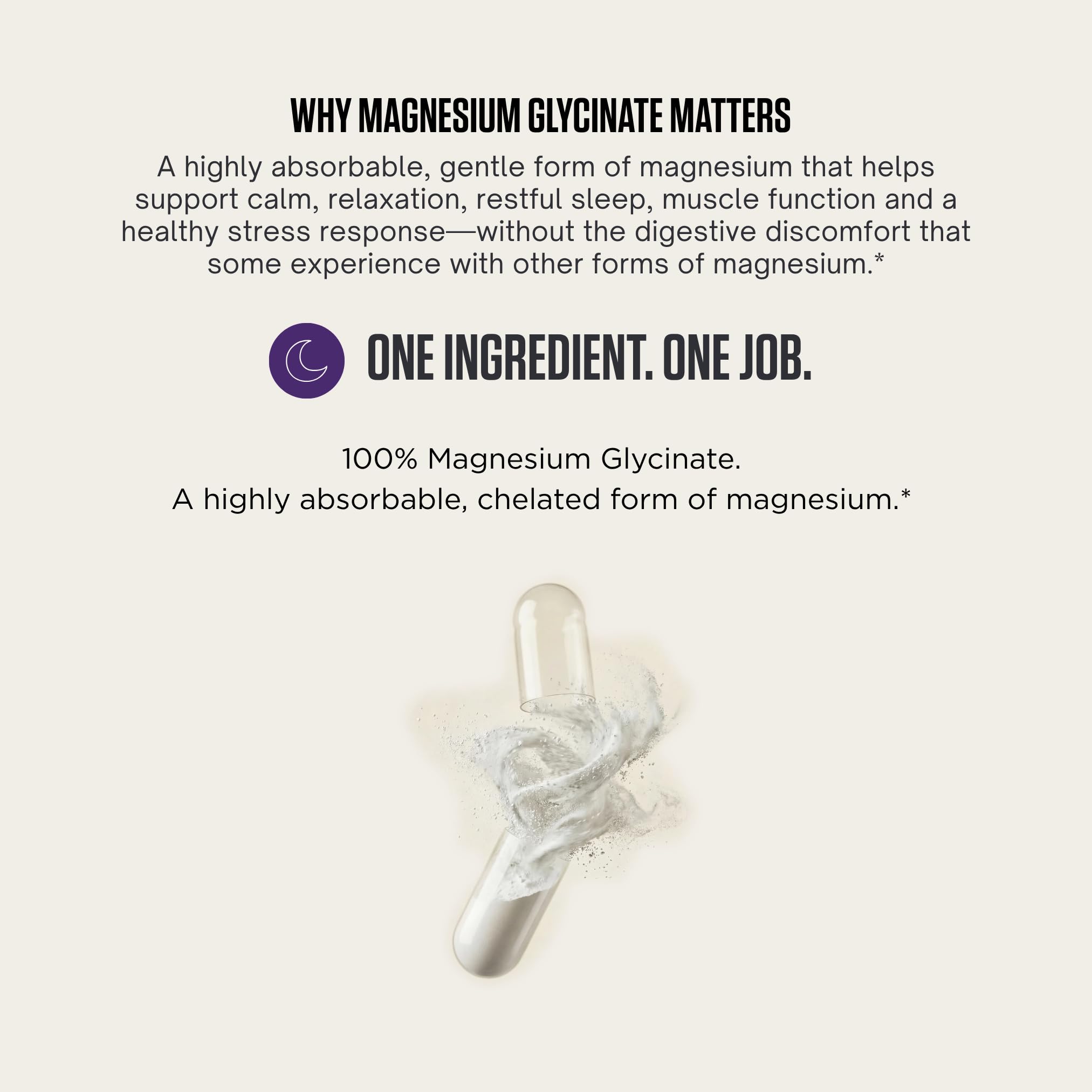 LES Labs Magnesium Glycinate Supplement, 120 Capsules — Amazon image 3