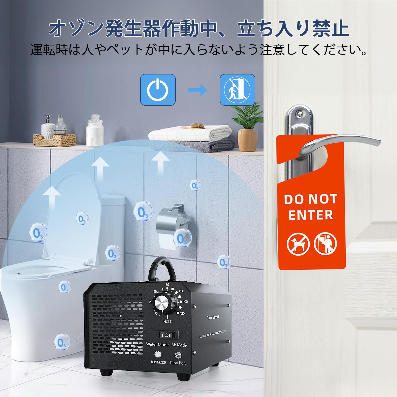 FELLAT オゾン発生器 10000mg/h QLO3(OG3010) Amazon | FELLAT オゾン発生器 10000mg/h 脱臭機 オゾン水生成器