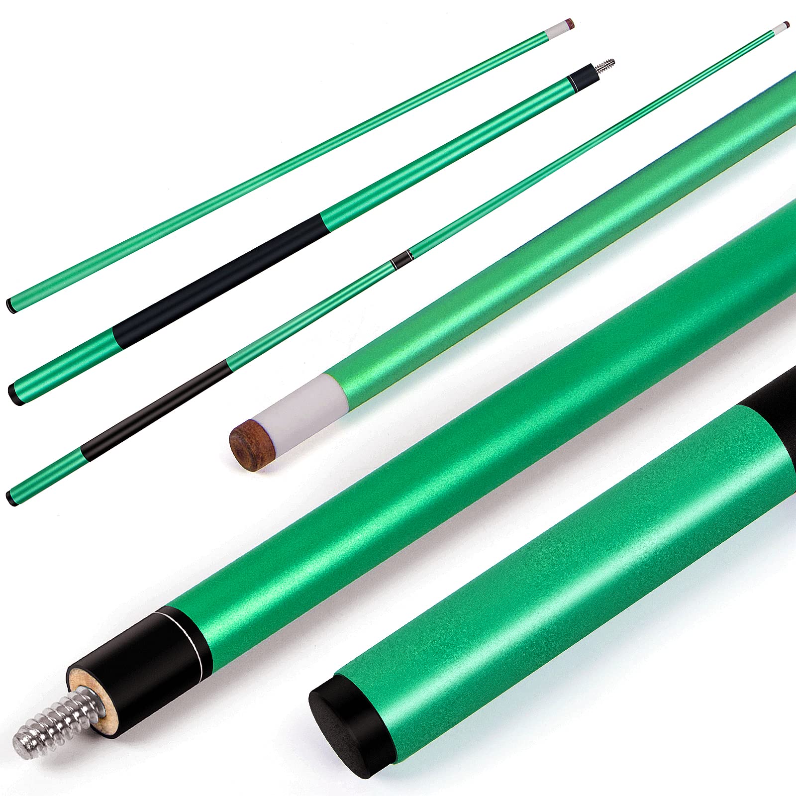 Kmise 3-Piece Pool Cue Stick, Professional Billiard Pool Cue Stick 18,19,20,21,22 Oz Pool Stick