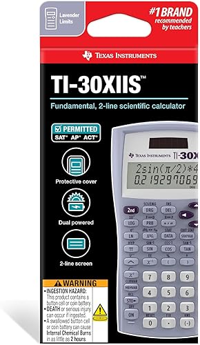 Vista 13 de Calculadora científica Texas Instruments TI-30 X IIS 2-Linea, Negro