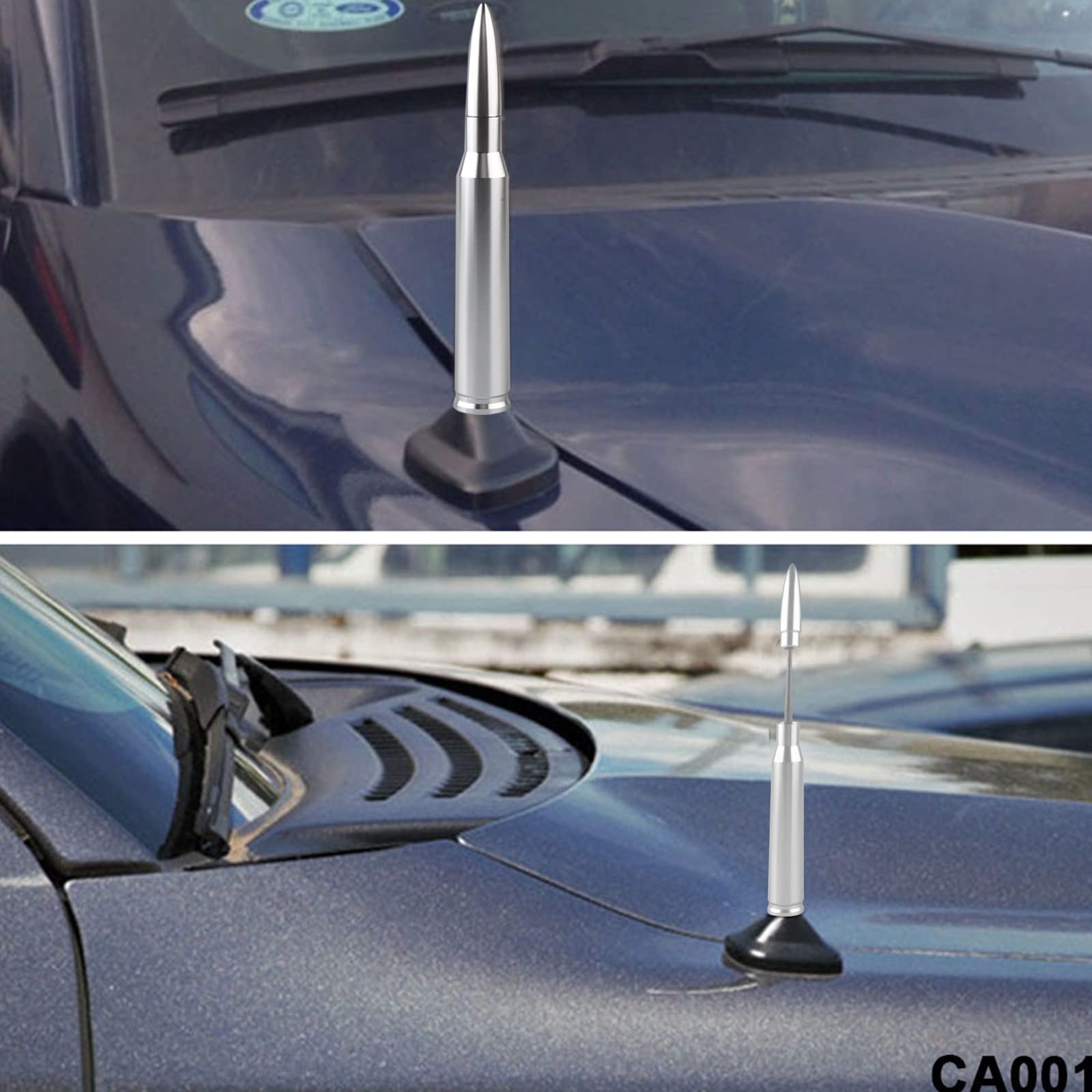 Amazon.co.jp: Sodcay Pack-1 車 トラック 弾丸アンテナ 格納式オート