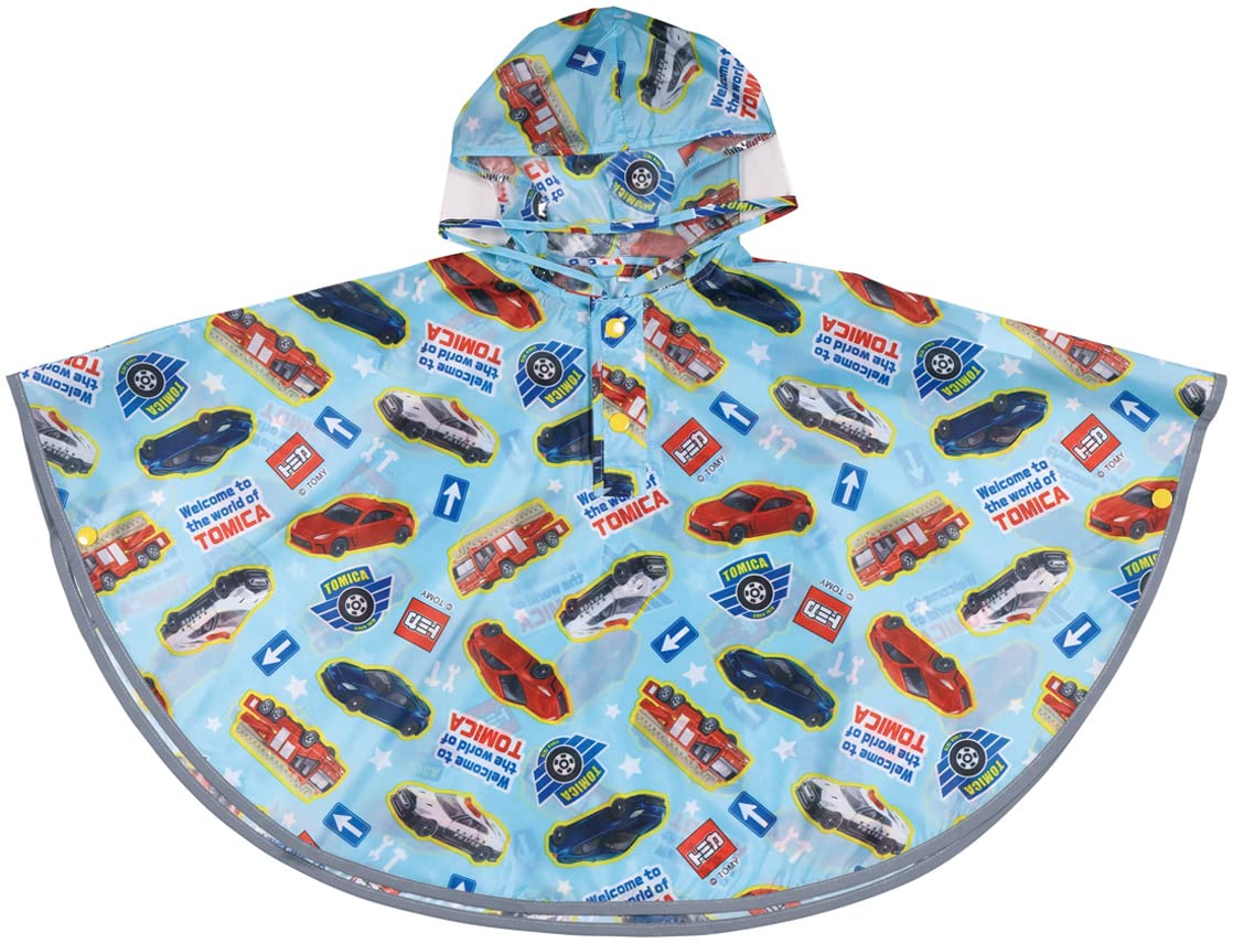 Amazon.co.jp: Skater RAPO2-A Children's Rain Poncho, Raincoat