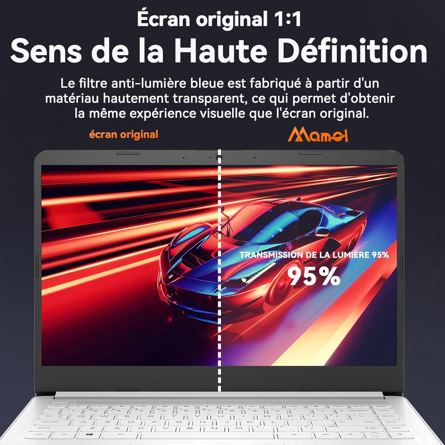 2 Unità di Protezione Schermo per 16 Pollici 16:10 Aspetto, Anti-luce Blu Pellicola Protezione Schermo Premium Per Schermo PC Monitor Anti Riflessi Protezione Schermo per Computer Portatile 16 Pollici