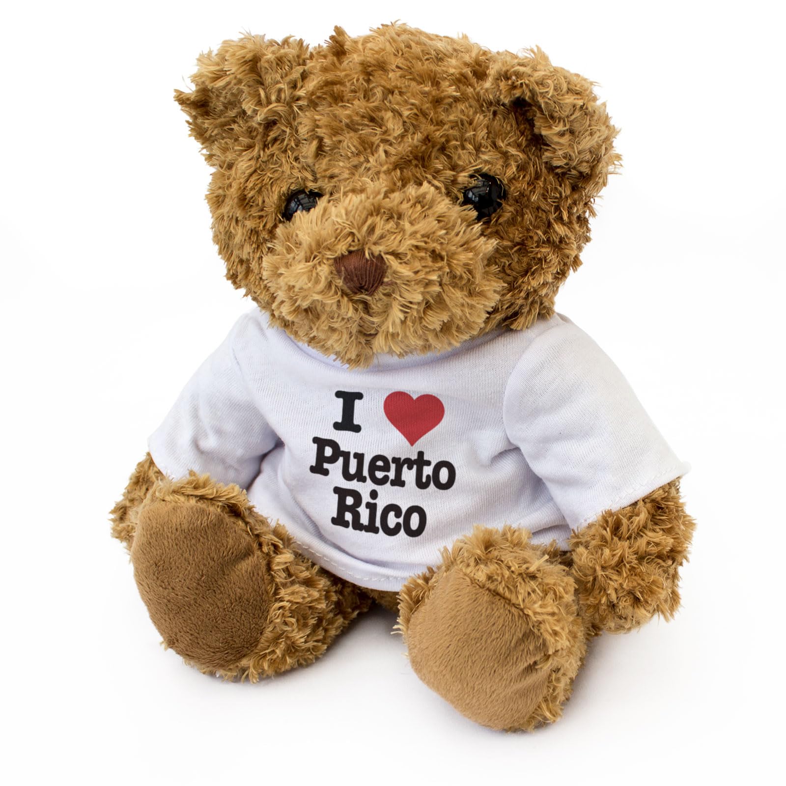 Big Red Egg I LOVE PUERTO RICO - Teddy Bear - Cute Soft Cuddly Adorable - Gift Present