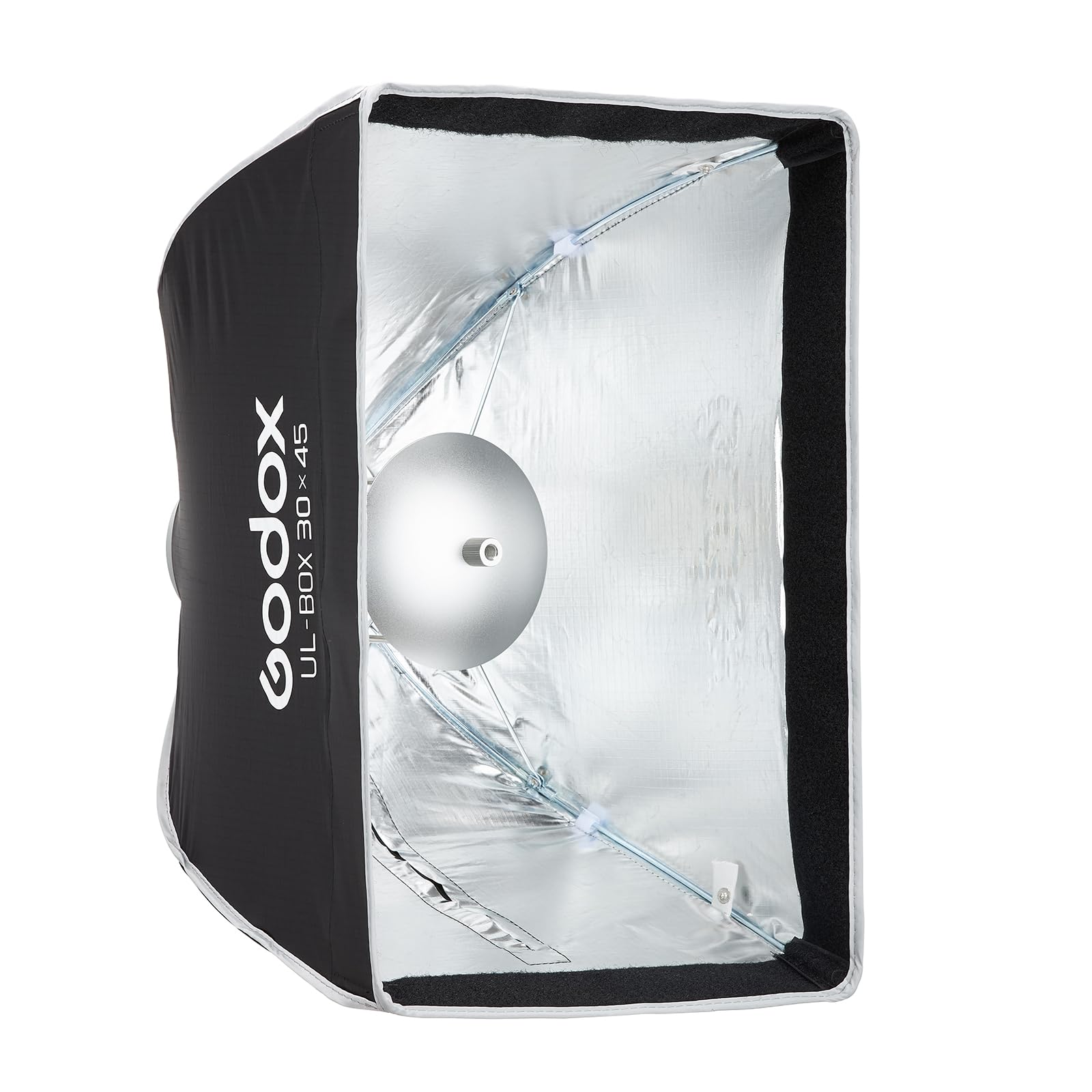 Godox UL-Box 30x45 Zentimeter / 12x18 Zoll Schnelllösungsschirm Softbox – Kompakte rechteckige Softbox mit Diffusoren und schnellem Setup, kompatibel mit Bowens Mount