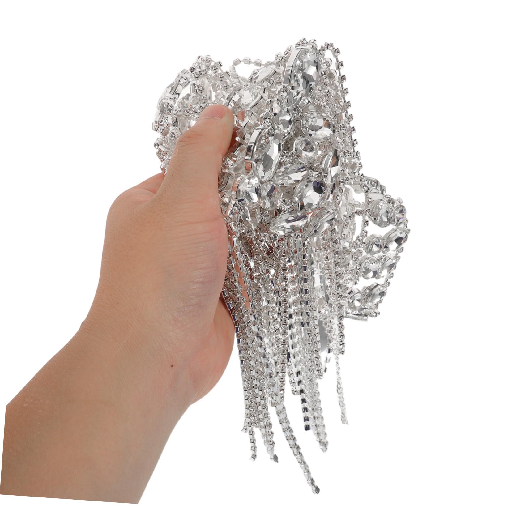 Mipcase Collana Catena per Spalla Strass e Nappe da Donna Catena per Corpo Frange Gioiello per Eventi e Serate