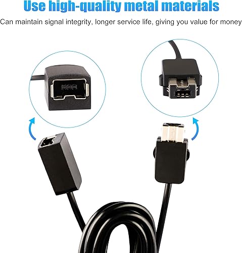 Miniatura 5 de SNES - Cable de extensión para controlador NES Classic (2 unidades, 10 pies) para controlador Super Nintendo SNES Classic Edition (2017) Mini NES