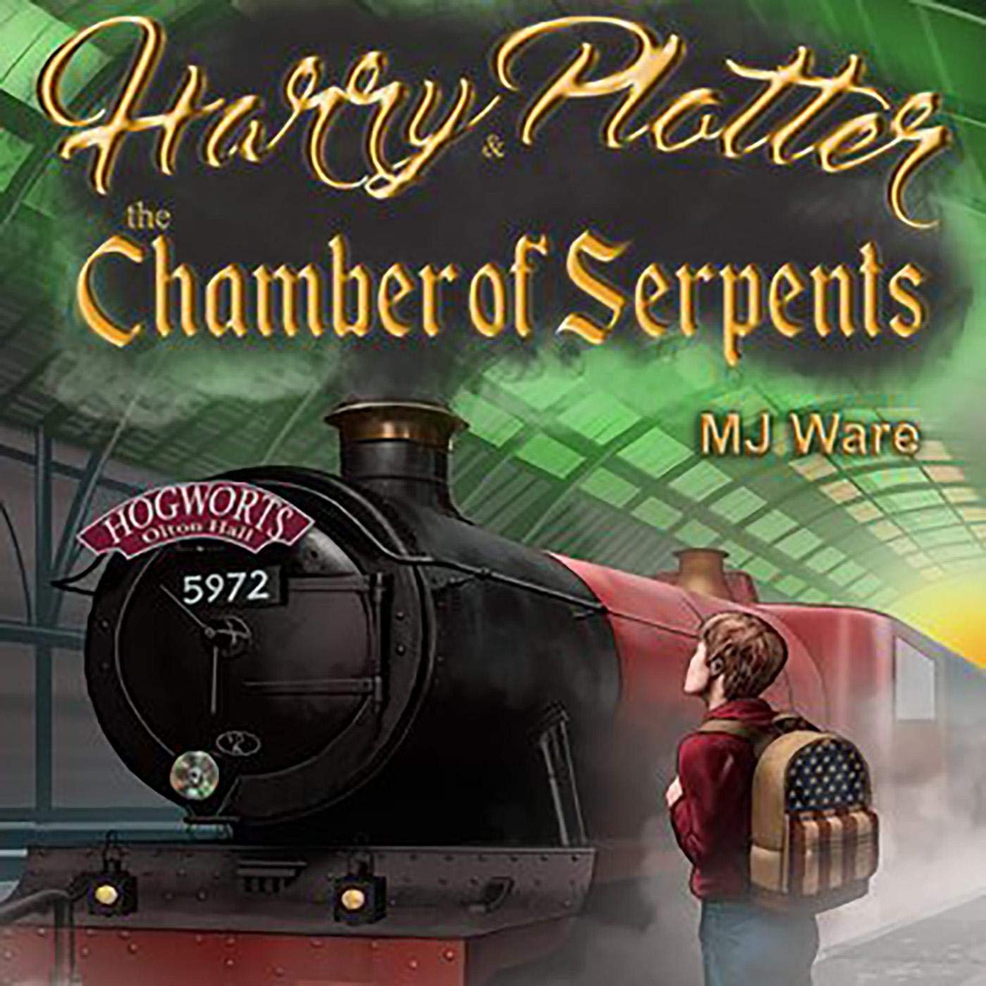 Cover art for Harry Plotter and the Chamber of Serpents