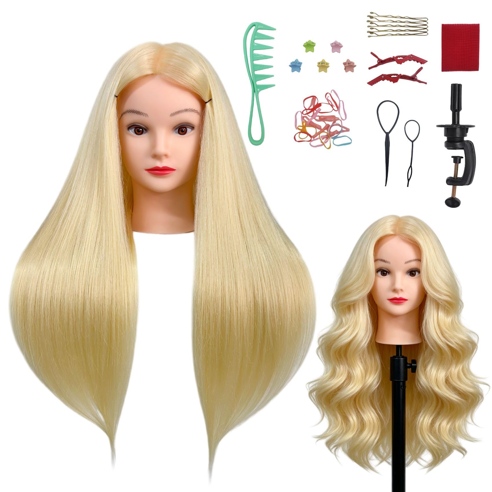ARLEFENNI Cosmetology Mannequin Head - training heads | Mubboo