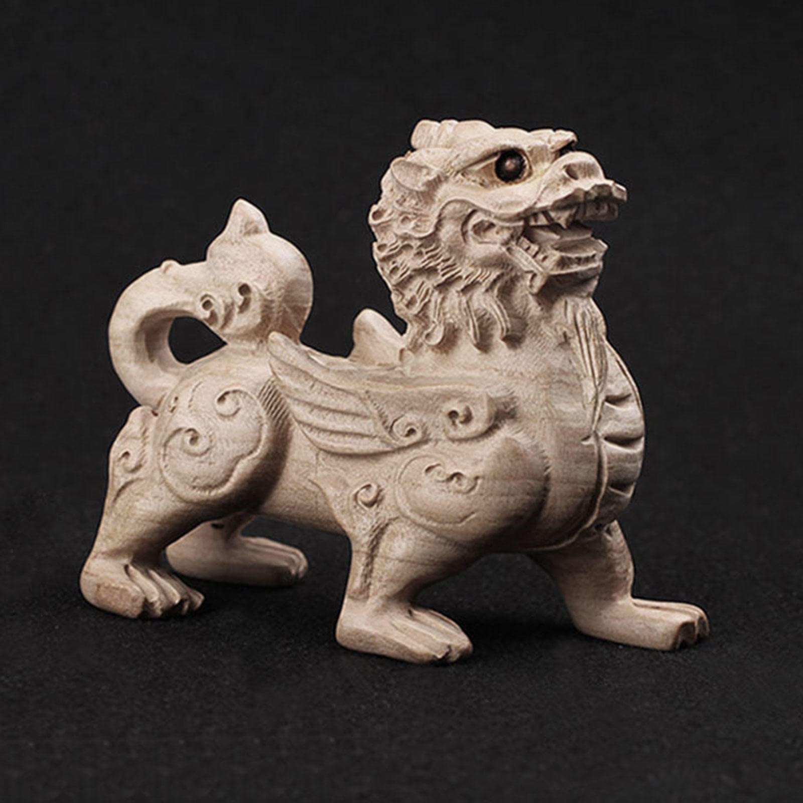 風水 Pi Yao/Pi Xiu 富の幸運の置物 富の繁栄の像 風水