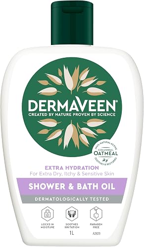 DermaVeen Shower & Bath Oil 1 Litre