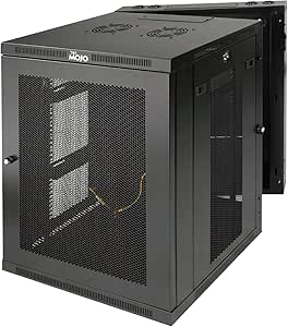 Amazon.com: Tecmojo Fully Welded Server Cabinet, 15U Wall Mount Rack ...