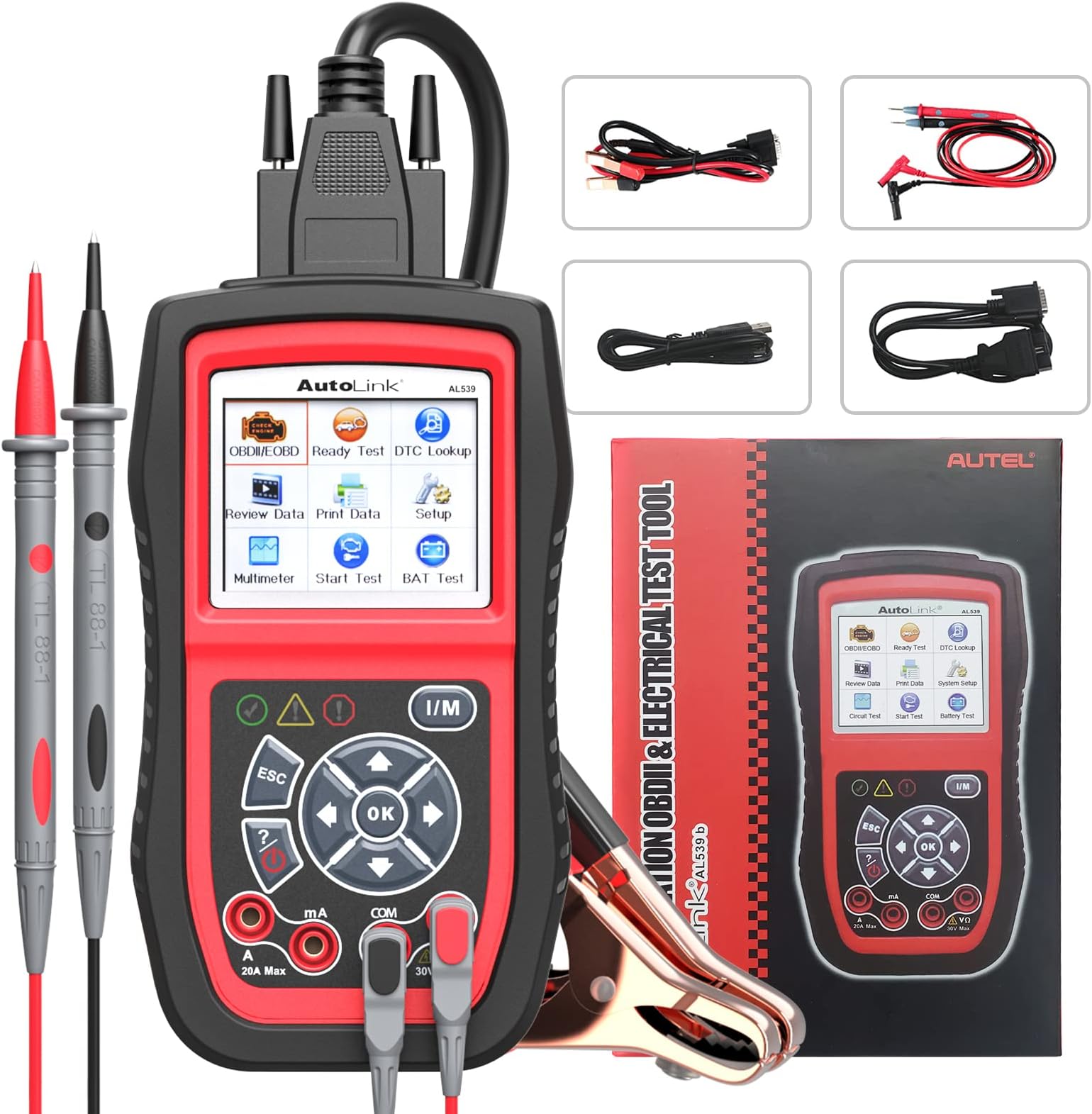Autel 2025 ML629 OBD2 Scanner ABS SRS Engine Transmission Diagnoses OBD - View #11