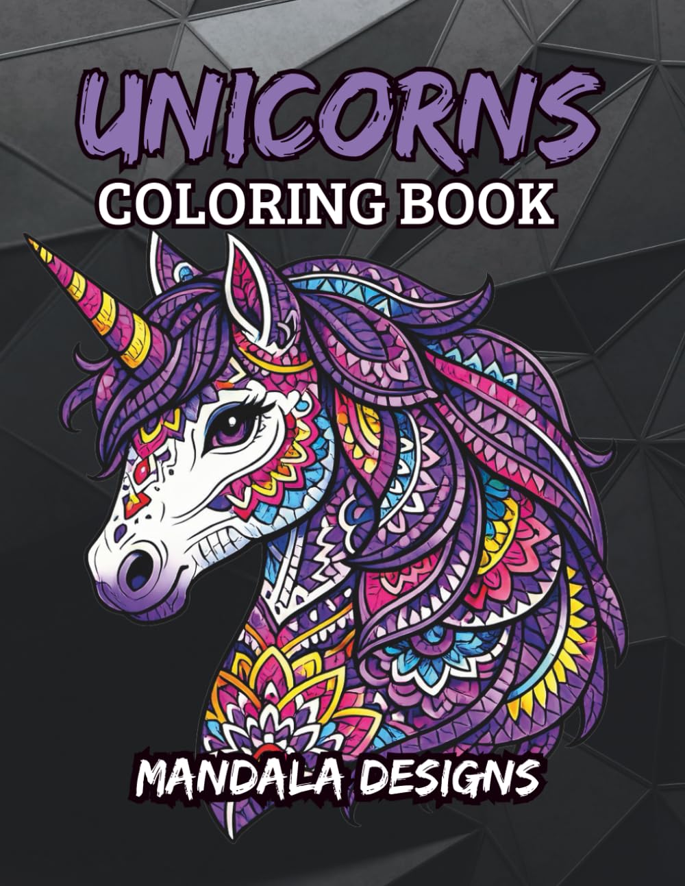 Unicorns Mandala Coloring Book: 40 Magical Mandala Designs for Girls Ages 8–12 | Beautiful Gift For Unicorn Lovers