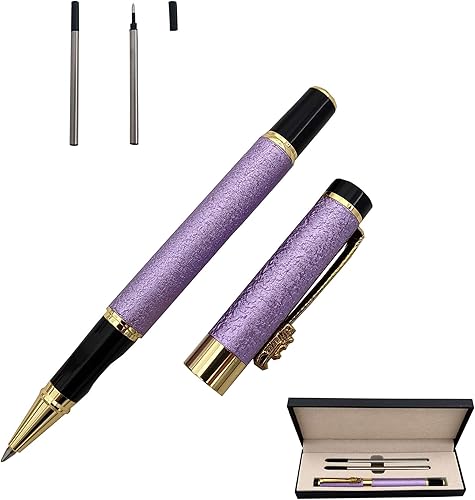 Bolígrafo de punta fina de alta gama, bolígrafo de firma empresarial de alta gama, clip de bolígrafo de tinta negra, bolígrafo de punta redonda con