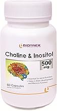 Biotrex Nutraceuticals Choline And Inositol 500mg - 60 Capsules