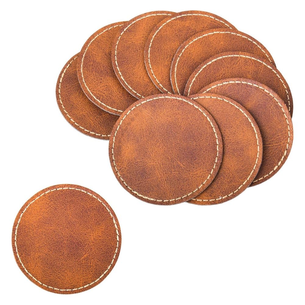 Ctrlzs 60 Pcs Blank Leatherette Hat Patches And Adhesive Artificial Leather Rectangular Patches Artificial Leather Patches