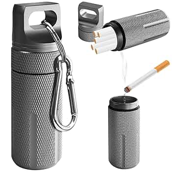 Amazon.co.jp: Athvcht 携帯灰皿 完全防水 防臭 小物いれ