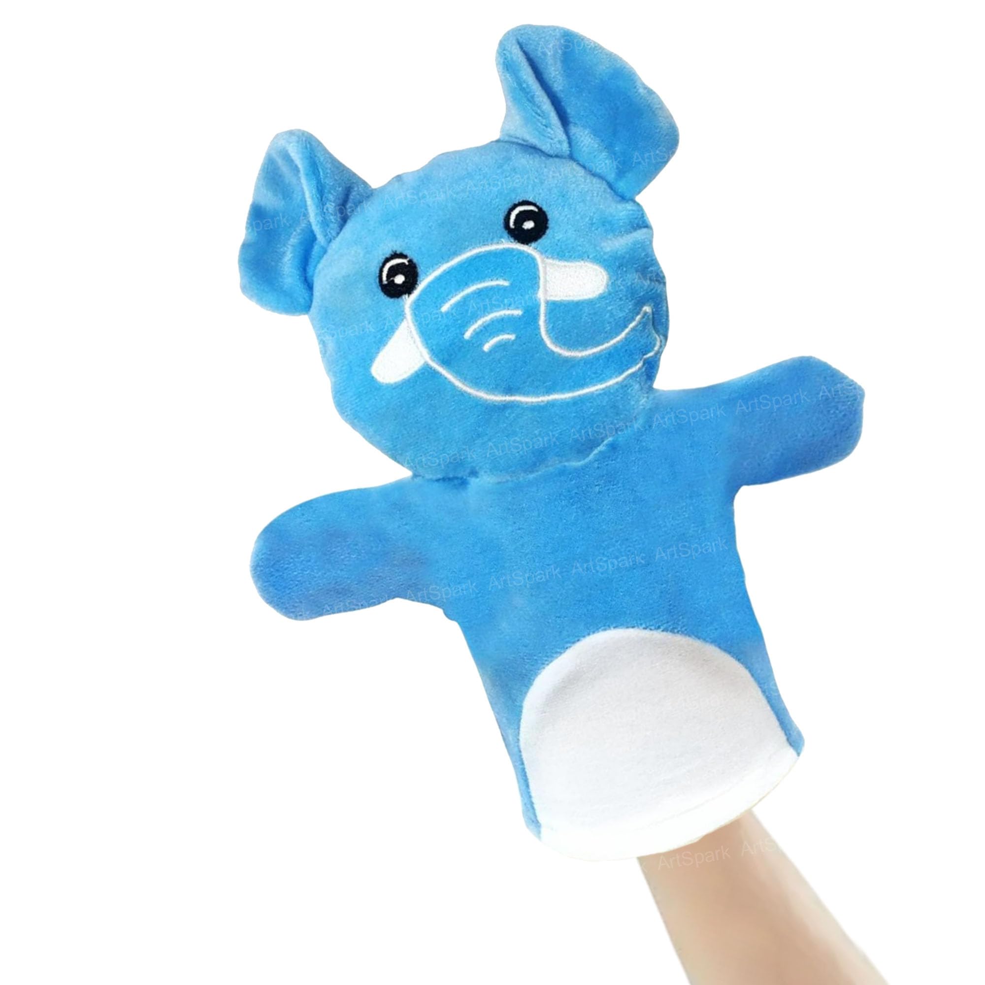 ArtSpark Hand Puppets for Kids – Soft Plush Animal Puppets, Hand Puppet Toy for Storytelling, Learning & Fun Play Toys, Educational Puppet for Boys & Girls (Elephant)-image-39