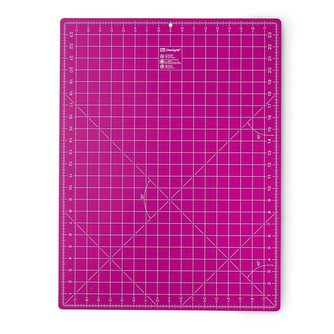 Prym Cutting Mat, Synthetic Material, Pink, 60 x 45 x 0.2 cm