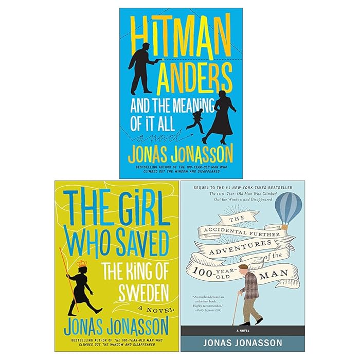 Buy Jonas Jonasson 3 Books Collection Set (Accidental Further