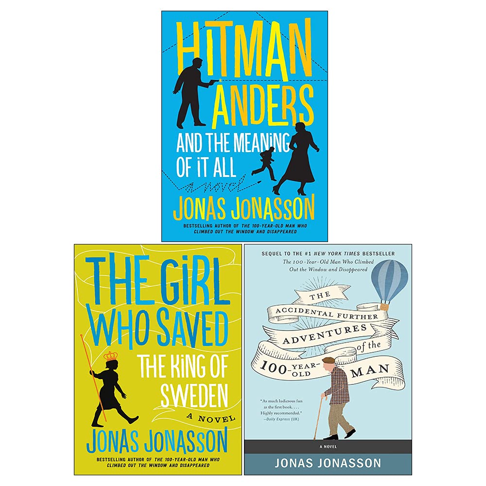 Buy Jonas Jonasson 3 Books Collection Set (Accidental Further