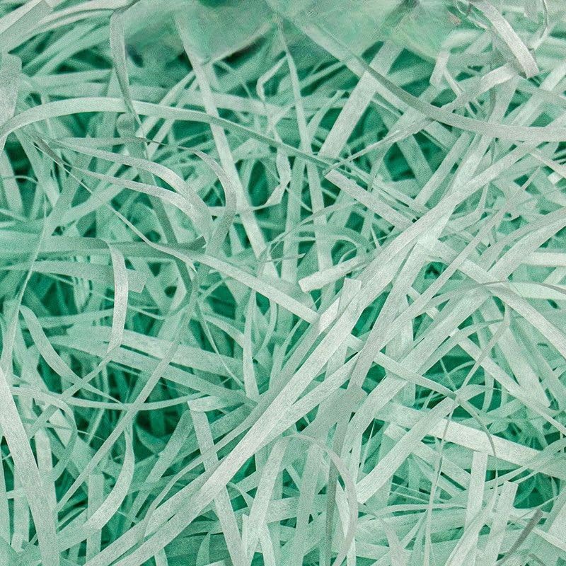 Papier déchiqueté pour boîtes-cadeaux, Papier de soie froissé à paillettes, 30-500 g, multicolore(Style C/Blue Green,500g)