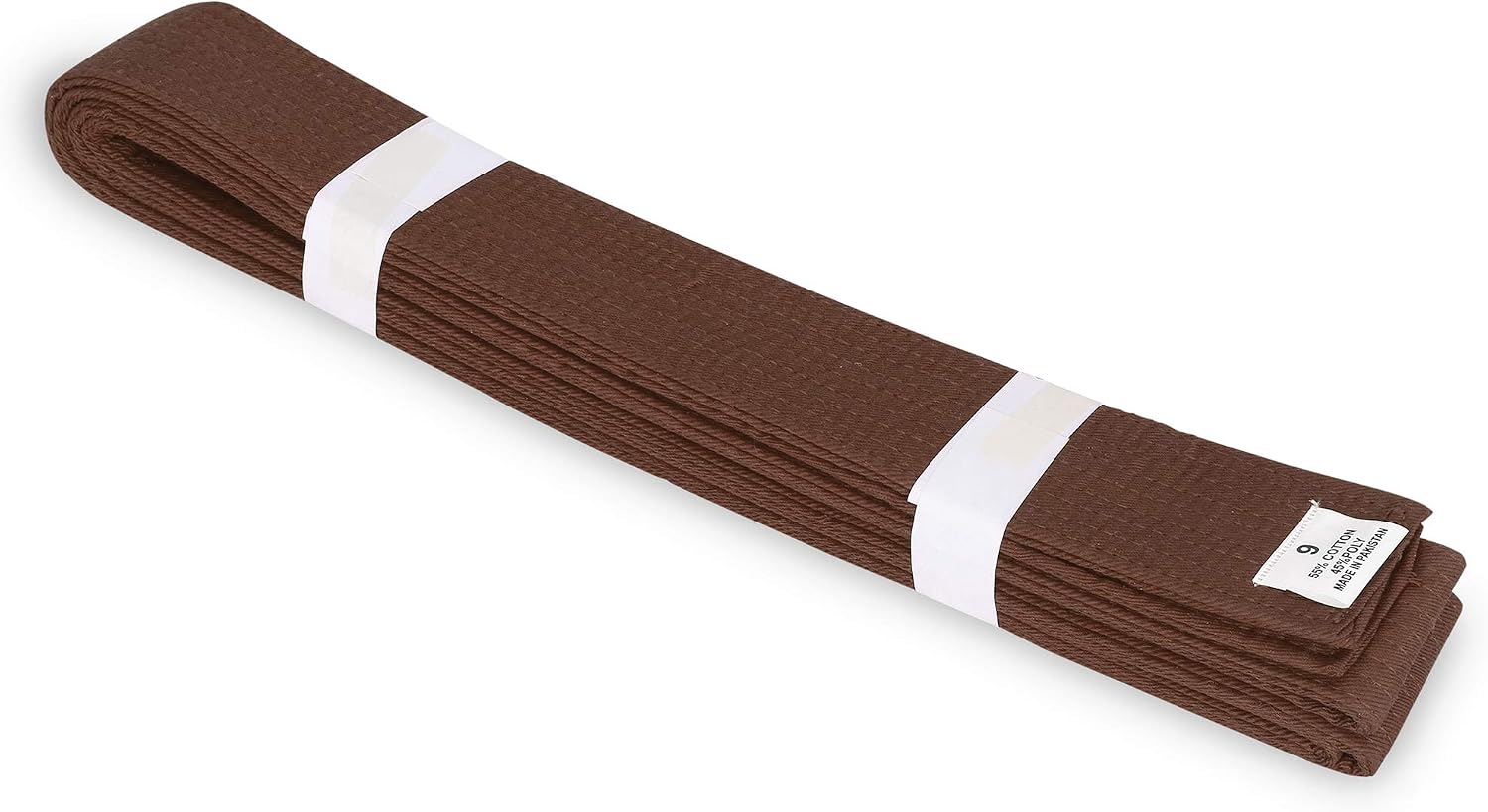 MACS Traditional Martial Arts Karate Taekwondo Solid Color 1.75'' Wide Double Wrap Student Rank Belt for Kids and Adult