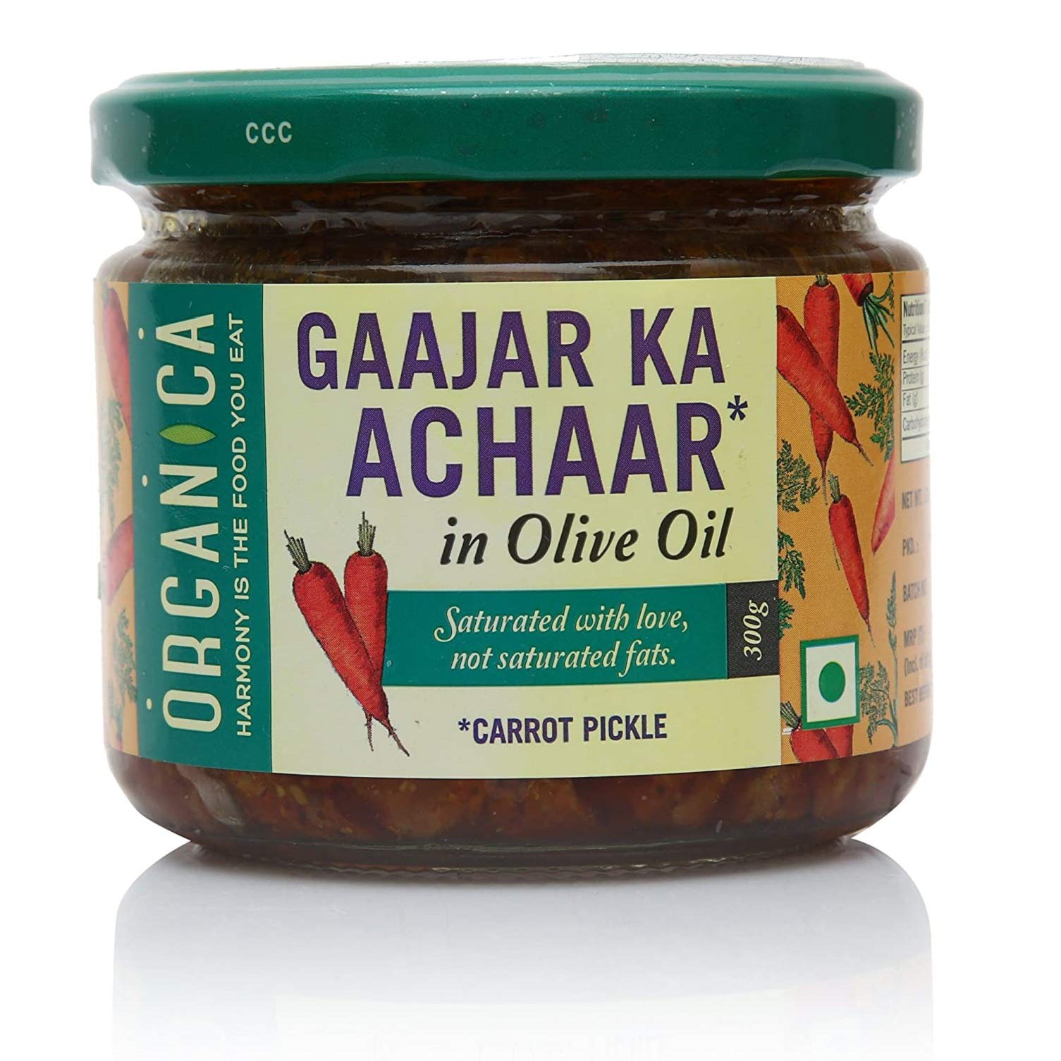 See full amazon price history chart for Organica Homemade Carrot Pickle Gaajar Ka Achaar in Olive Oil 300gm Organica Homemade Carrot Pickle Gaajar Ka Achaar in Olive Oil 300gm (B07DNBMMBZ) Amazon Price History, Amazon Price Tracker