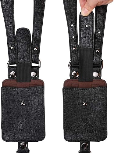 Miniatura 4 de Neween Correa oculta antirrobo para las axilas, cartera de bolsillo, funda de hombro para teléfono, bolsa de ocio doble para hombres y mujeres