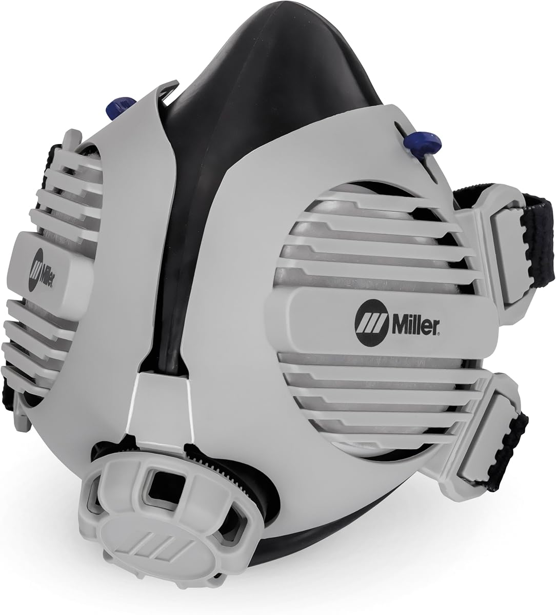 Miller LPR-100 Gen. II Respirador de media máscara, Molestia OV Relief S/M - Máscara respiradora de soldadura con filtros - Máscara respiradora P100 para filtrar partículas y aerosoles - Respirador debajo del casco