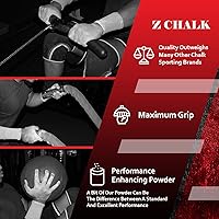 Vista 5 de Tiza de ejercicio prémium para gimnasio de 4 onzas, actividad física, levantamiento de pesas, gimnasia y muchas otras actividades. Agarre mejorado