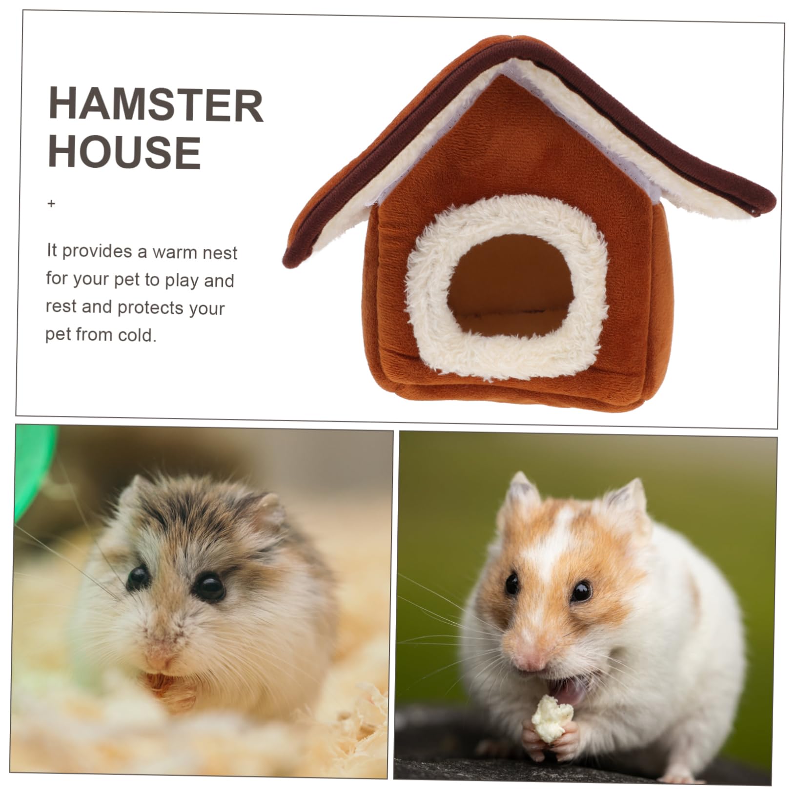 Beavorty 3stücke Hamster Warmes Tiernest Baumwolle Dickes Und Gemütliches Ruhehaus Für Kleintiere Wie Meerschweinchen Und Igel Für Wintergebrauch