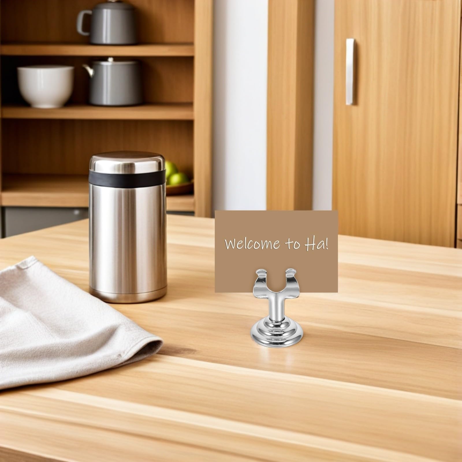 MAGICLULU 30 Pièces Pince Métallique pour Étiquette de Table