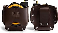 Vista 1 de Hide & Drink, Soporte grande para cinta métrica, funda para herramientas con trabilla para cinturón fácil para manitas, carpinteros, electricistas