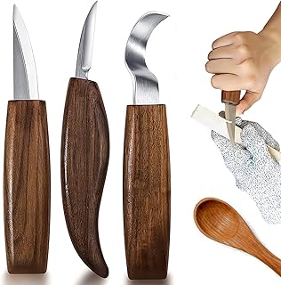 3 PCS Wood Carving Knife Set