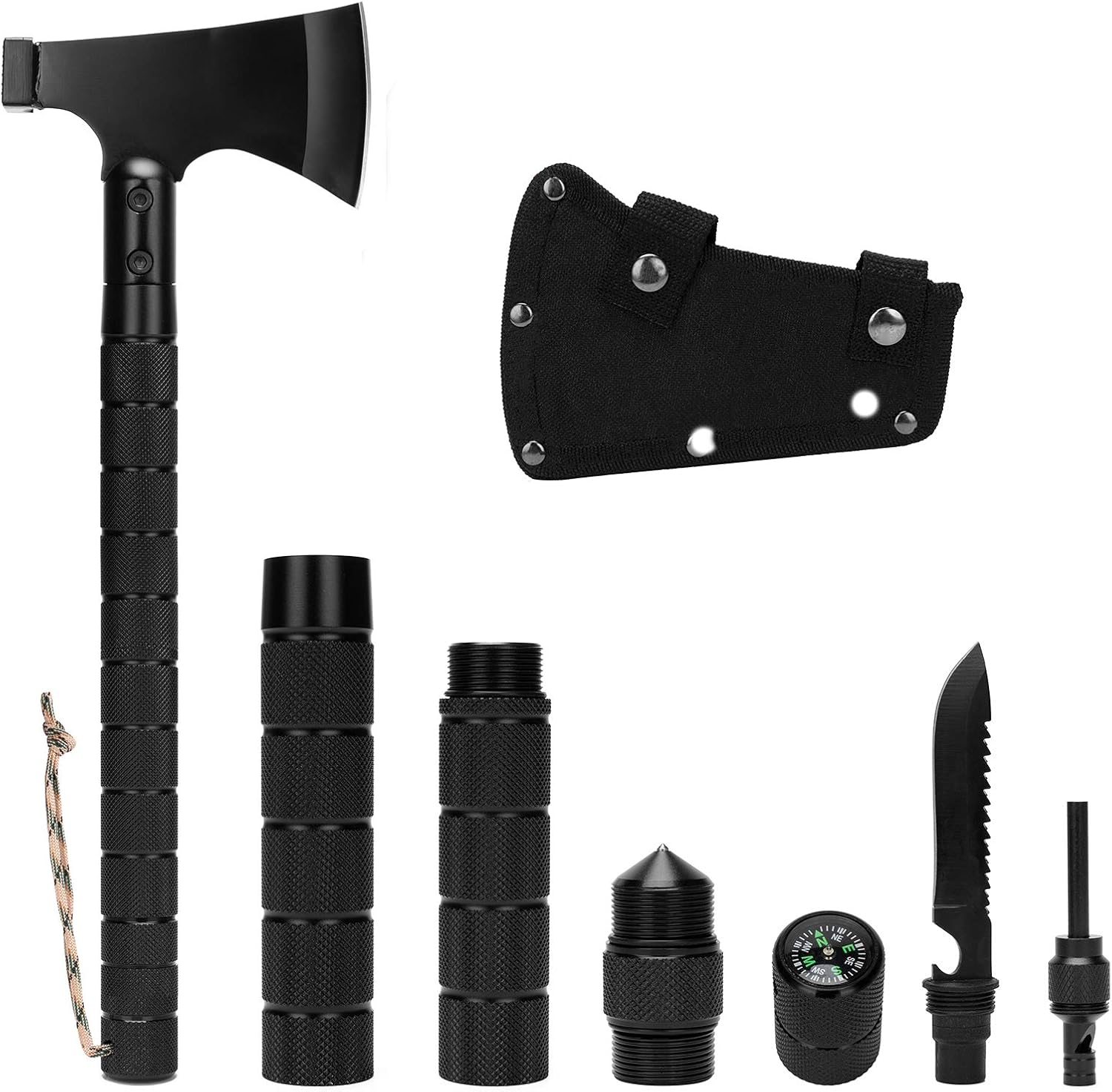 COCD Folding Camping Axe Survival Tomahawk Portable Multi