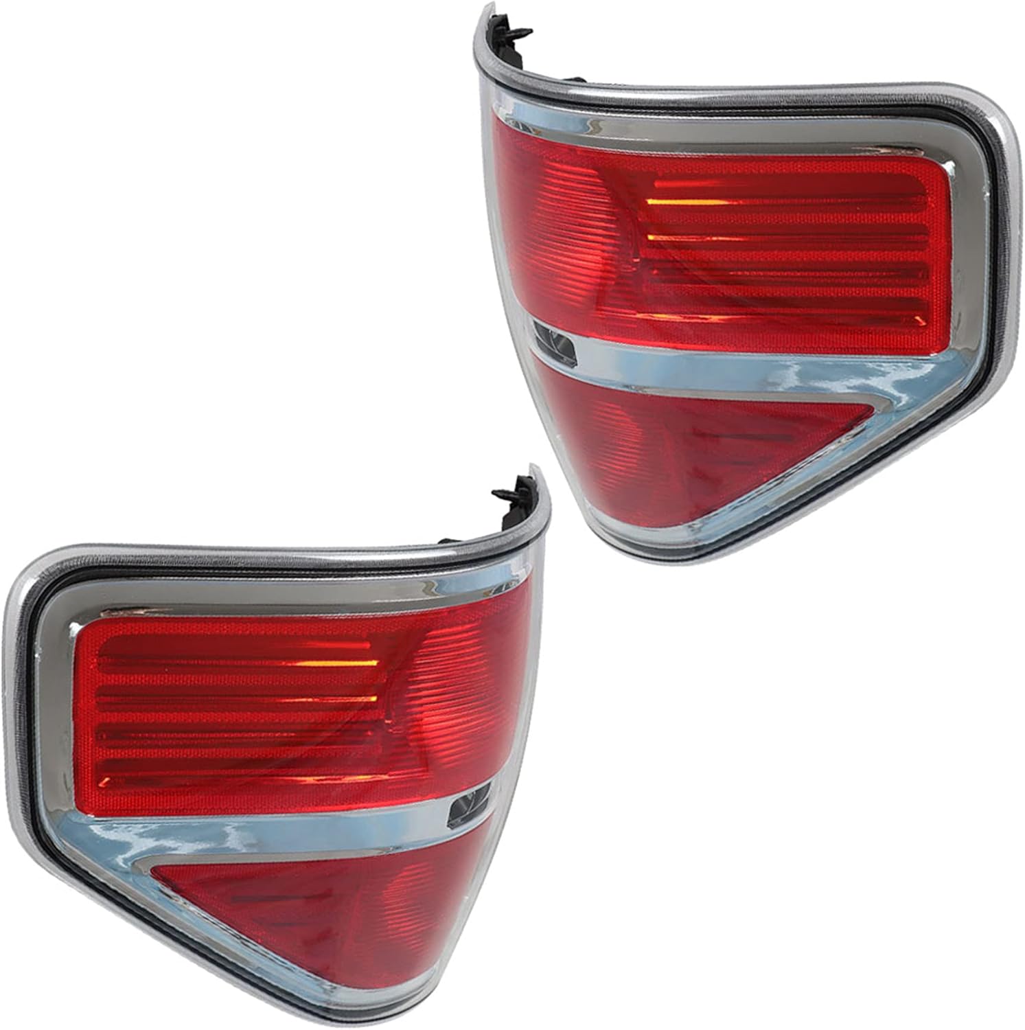 munirater Pair of LH & RH Tail Light Assembly Replacement for 2009-2014 F150, Replaces Tail Light Rear Brake Lamp Driver & Passenger Side FO2818143 FO2819143