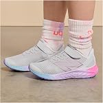New Balance Unisex-Child Fresh Foam Arishi V4 Bungee Lace with Top Strap Running Shoe