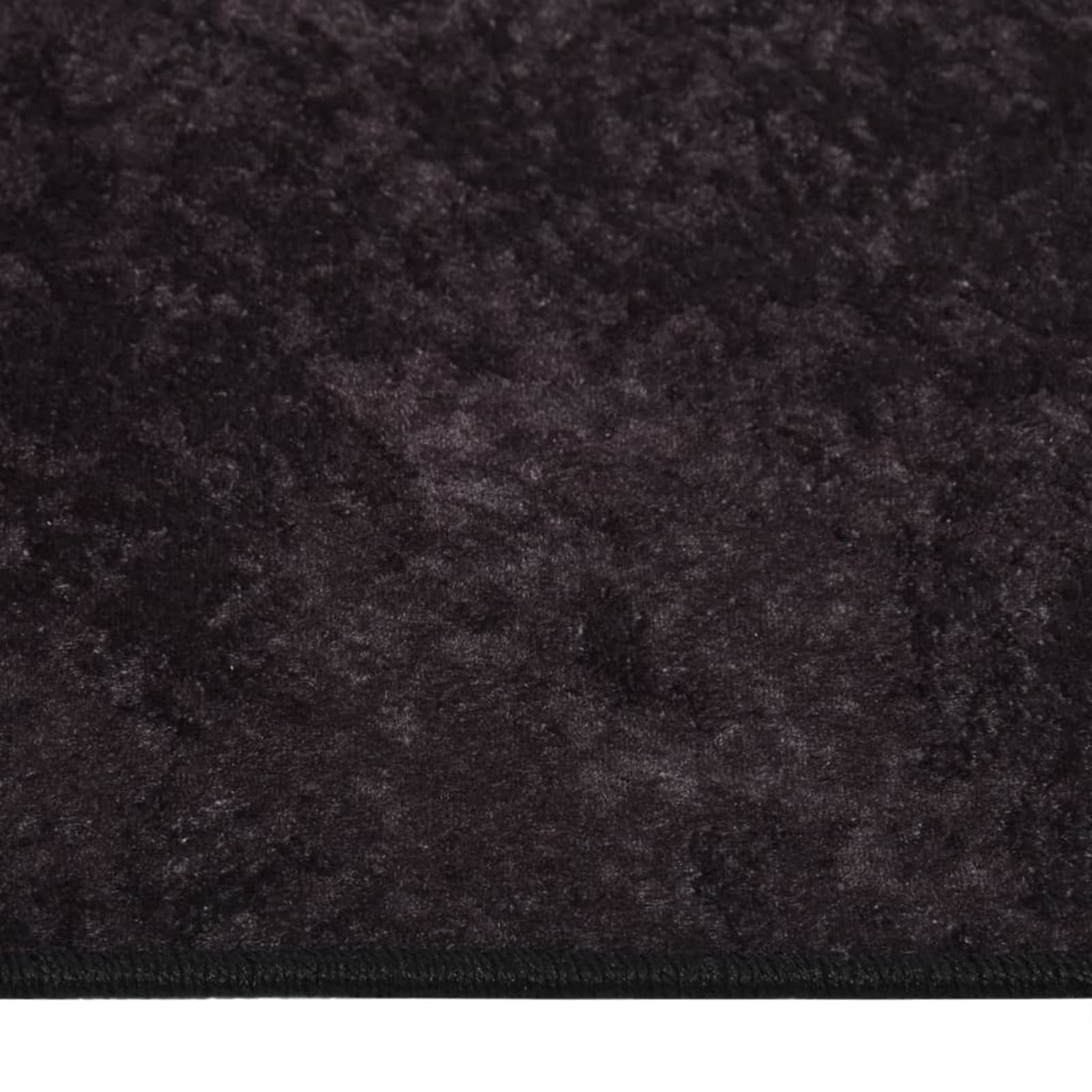 Tapis Lavable antidérapant 80x300 cm Anthracite,Tapis De Couloir,Tapis De Passage Couloir,Tapis De Décoration