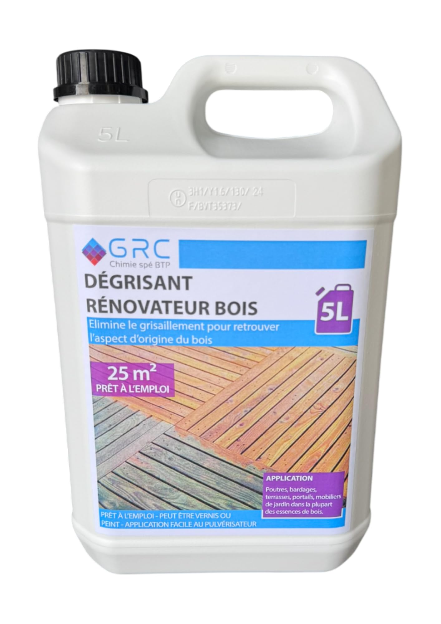 GRC – dégrisant Rinnovatore legno – 5L