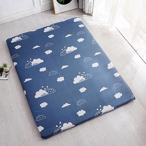 Funda de colchón plegable de futón japonés para cama matrimonial, Queen, King, individual, tatami, colchoneta de meditación, colchoneta de dormir,