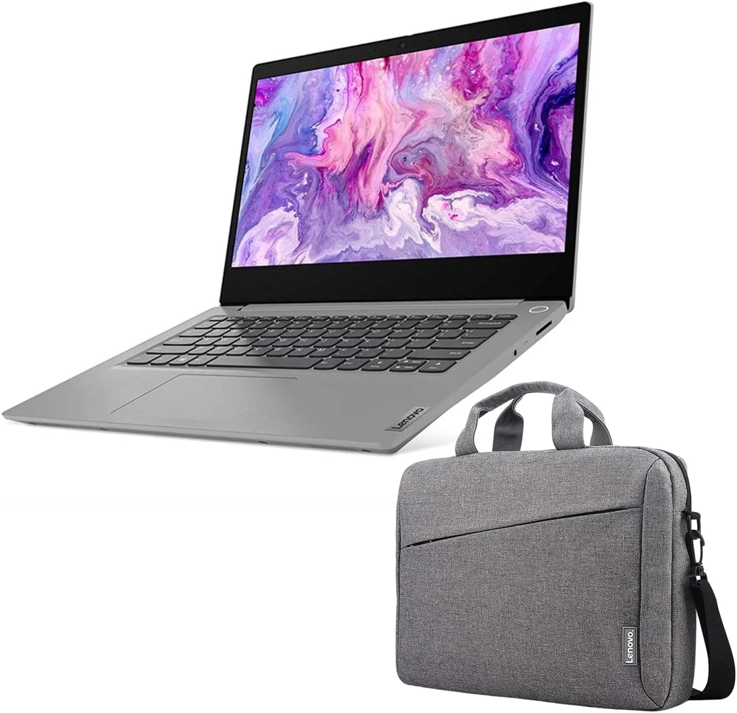 Lenovo 2023 Newest IdeaPad 3 14ITL6 with 14-Inch FHD Display Intel Core i3-1115G4 Processor 8GB DDR4-3200 RAM 256GB SSD Integrated Intel UHD Graphics Windows-11 Free T210 Laptop Bag, Arctic Grey