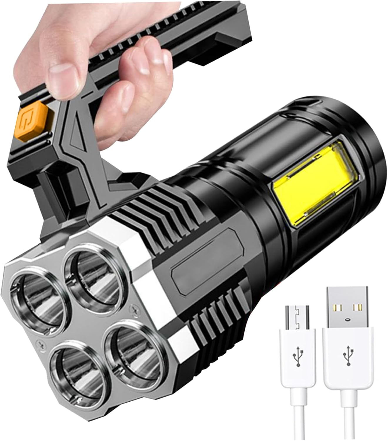 Torches LED Super Bright LED Torch Rechargeable Super Bright Torch Searchlight Camping Tent Lighting Equipment Outdoor Night Emergency Light